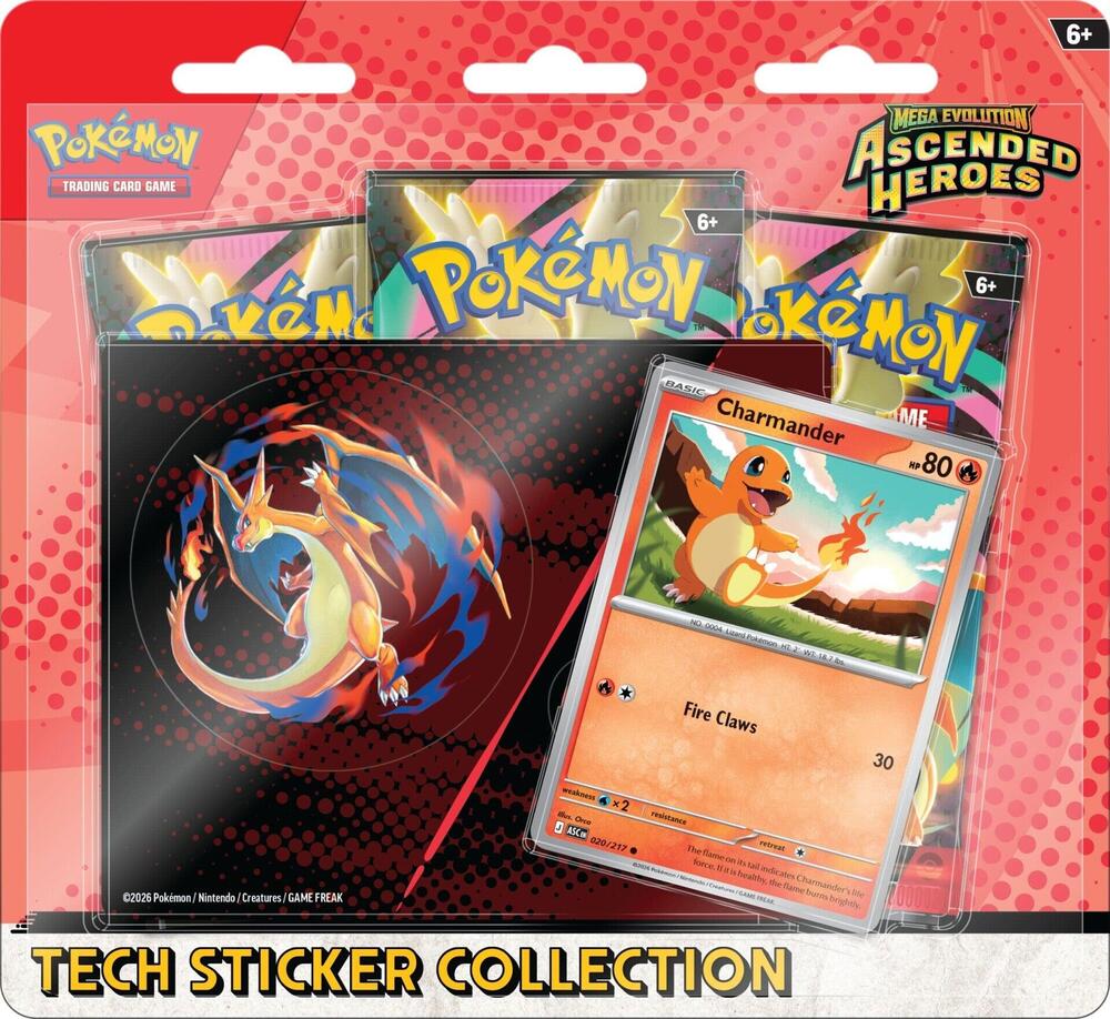 Ascended Heroes Tech Sticker Collection