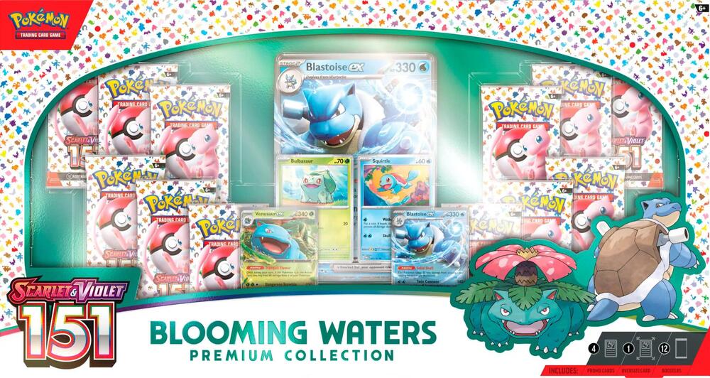 Scarlet & Violet 151 Blooming Waters Premium Collection