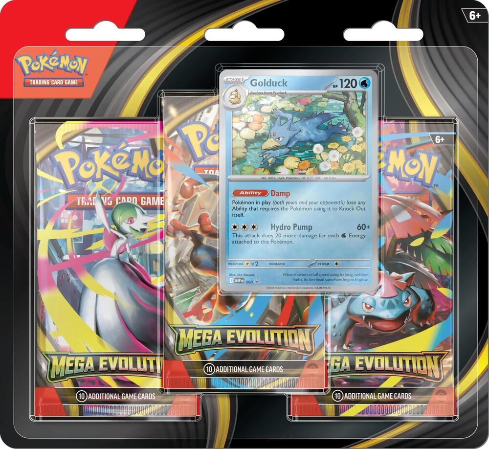 Mega Evolution 3 Pack Blister