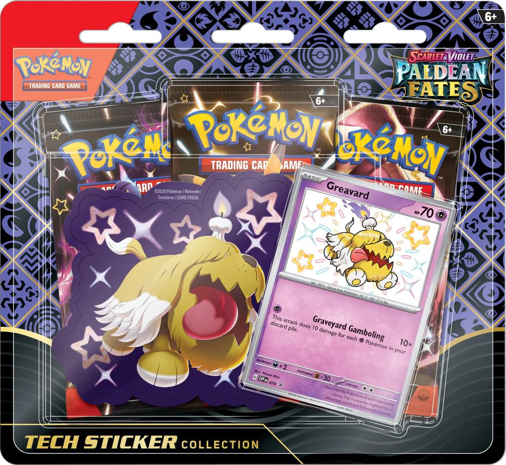 Paldean Fates Tech Sticker Collection Set