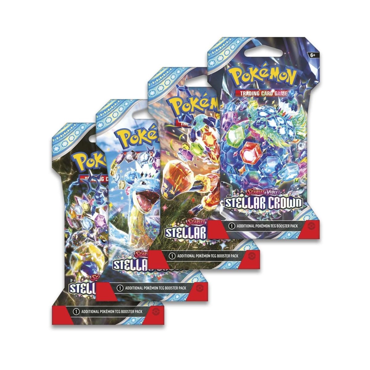 Stellar Crown Sleeved Booster Pack (10 Cards)