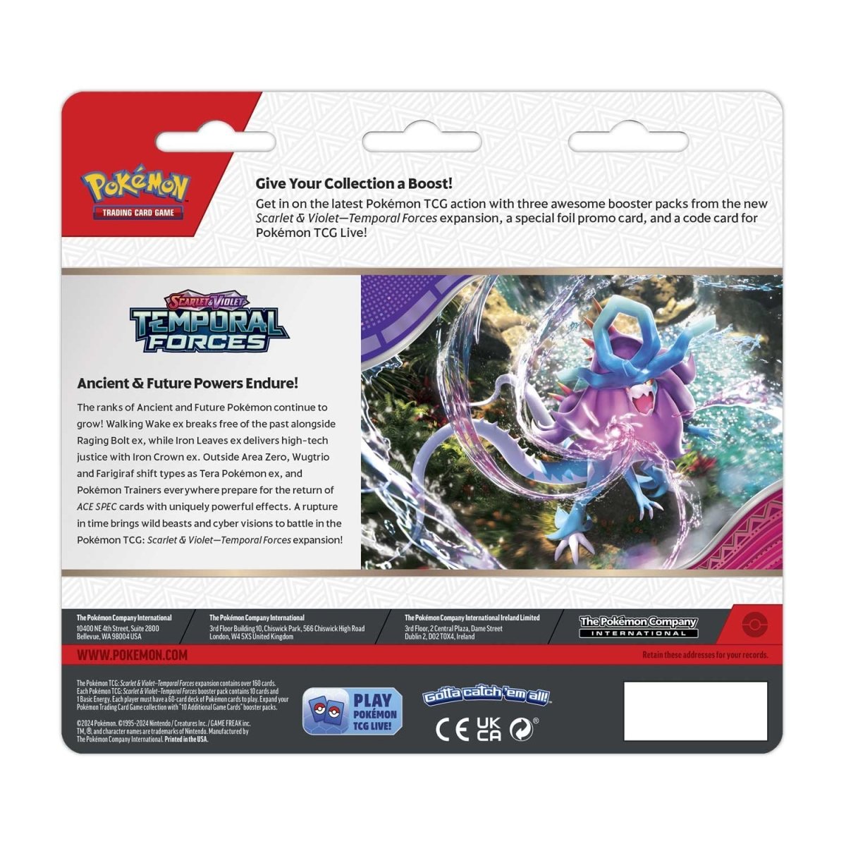 Temporal Forces 3 Pack Blister