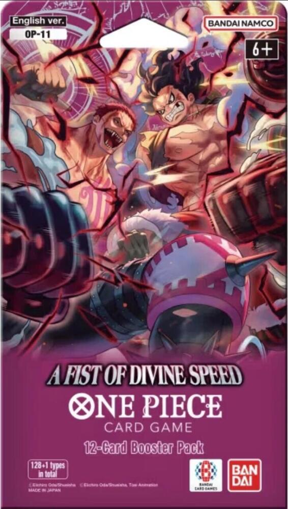 One Piece - A Fist of Divine Speed - Sleeved Booster Pack (OP-11)