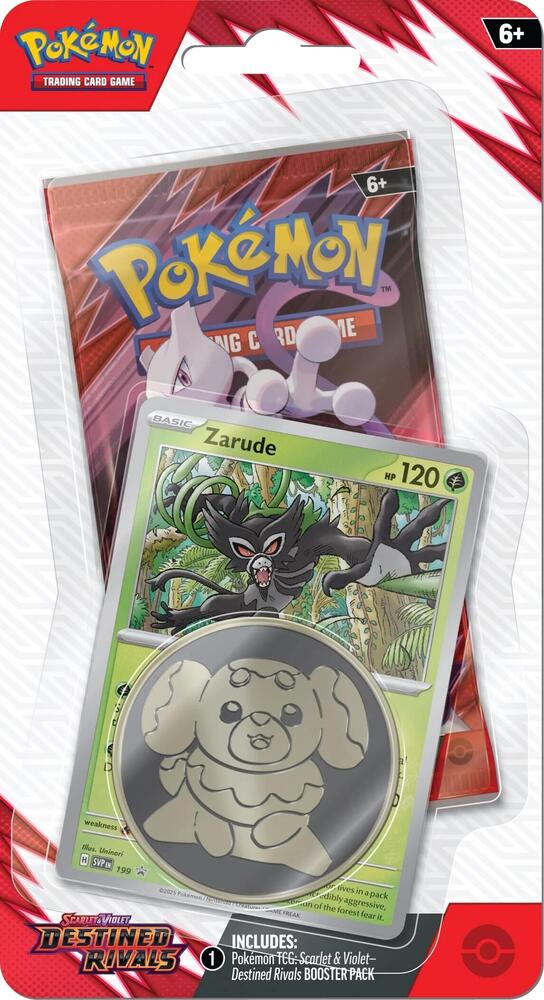 Destined Rivals Single Pack Blister [Eevee or Zarude]