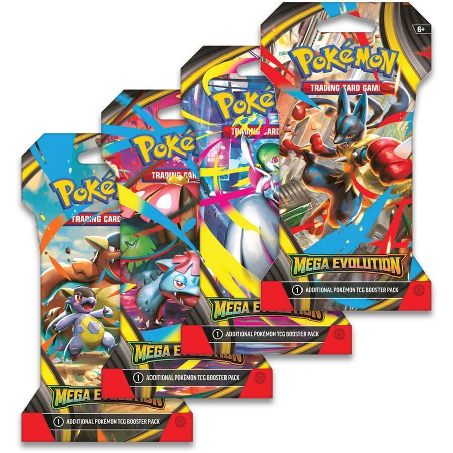 Mega Evolution Sleeved Booster (10 Cards)