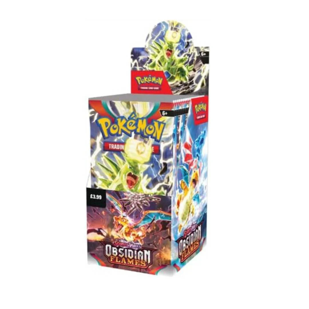 Obsidian Flames - 18 Pack Euro Half Booster Box – DeckTrio