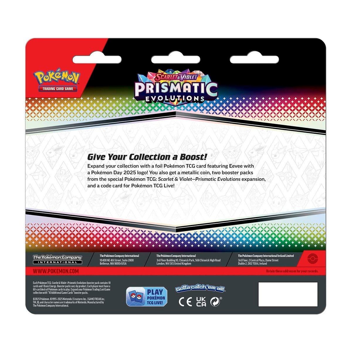 Prismatic Evolutions 2-Pack Blister [Eevee]