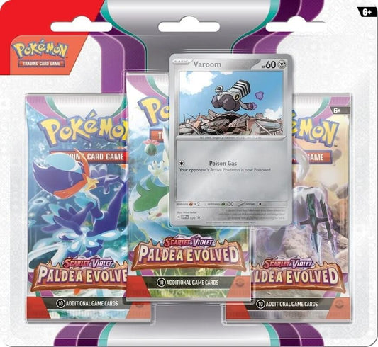 Paldea Evolved 3 Pack Blister