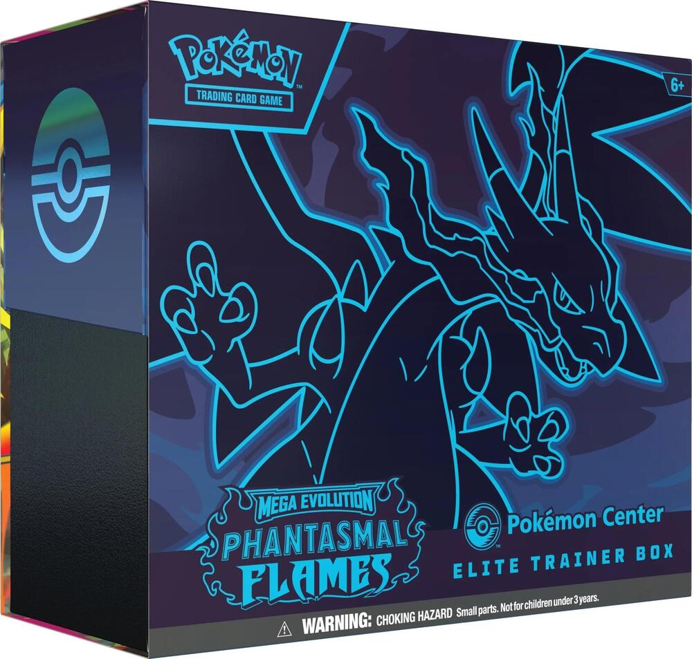 Phantasmal Flames Pokemon Center Elite Trainer Box (Exclusive)