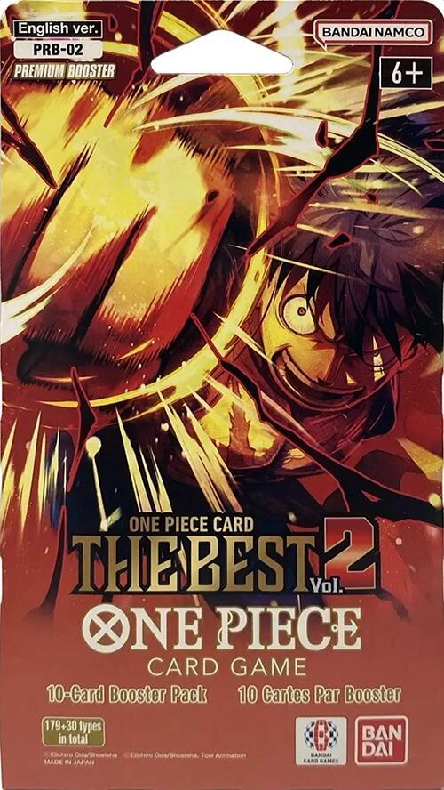 One Piece - Premium Booster Vol. 2 - Sleeved Booster Pack (PRB-02)