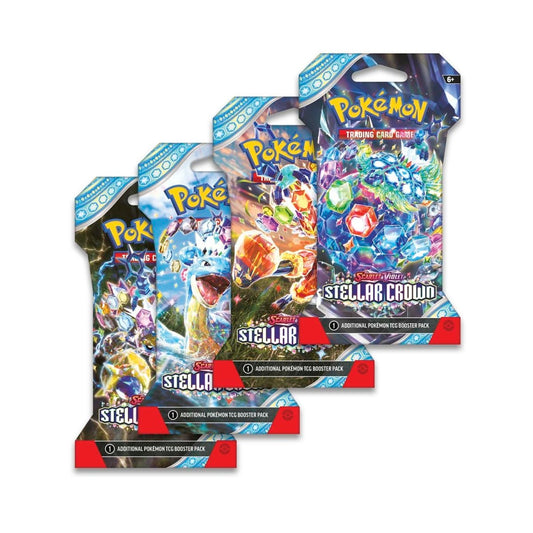 Stellar Crown Sleeved Booster Pack (10 Cards)
