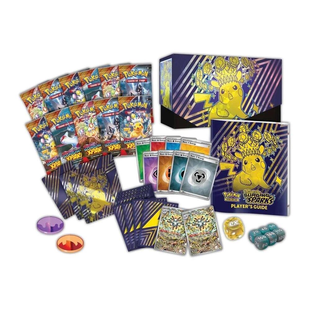 Surging Sparks Pokemon Center Elite Trainer Box (Exclusive)