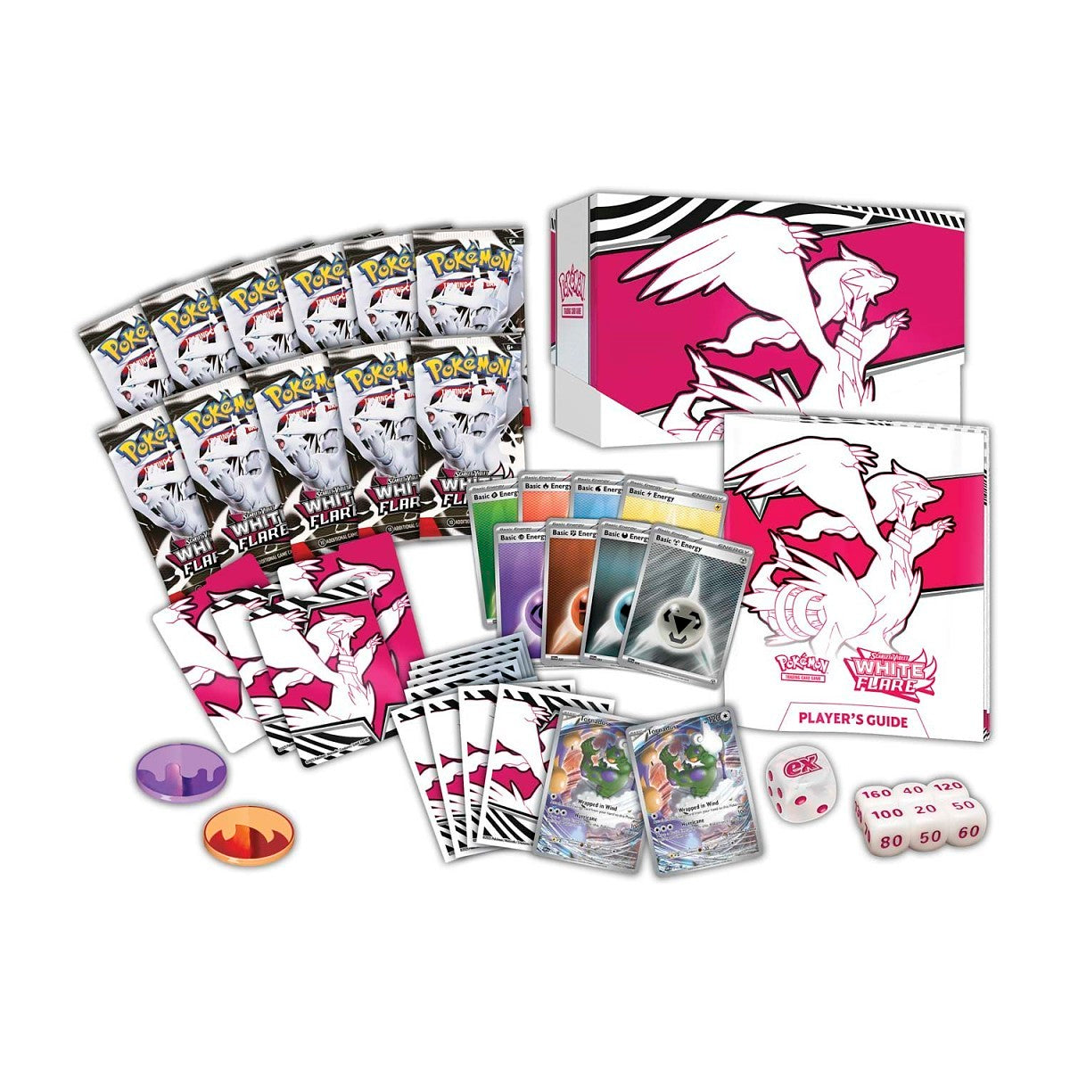 White Flare Pokemon Center Elite Trainer Box (Exclusive)