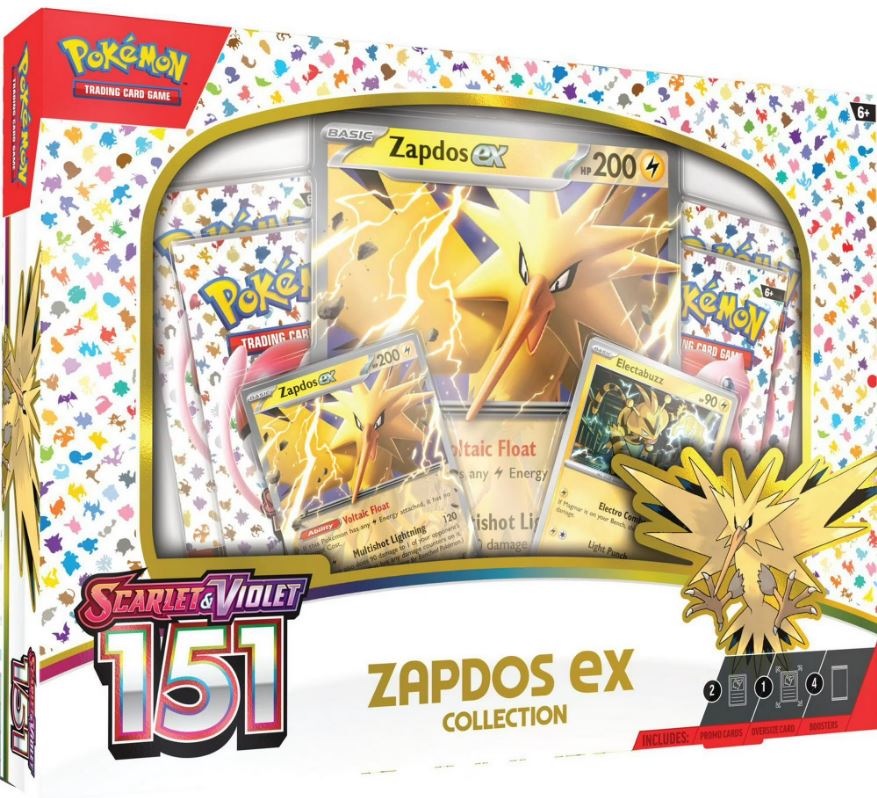 Scarlet & Violet 151 Zapdos ex Collection