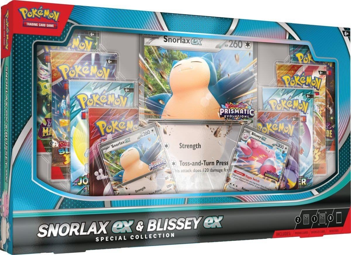 Snorlax ex & Blissey ex Special Collection Box